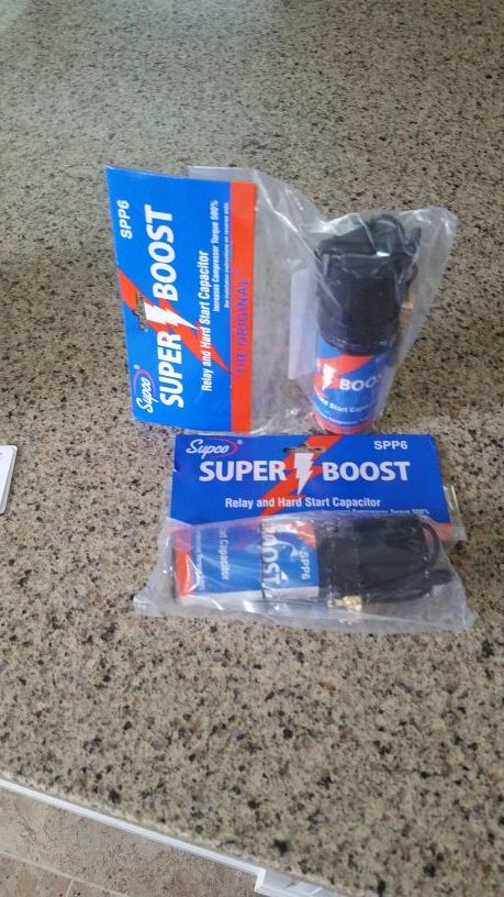 Supco hard start relay/capacitor (SPP6) for Sale in Mundelein, IL - OfferUp