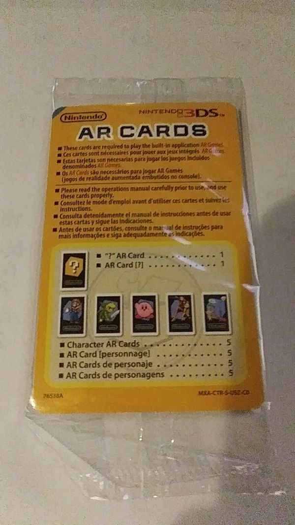 Nintendo 3DS AR Cards for Sale in Oneida, NY OfferUp