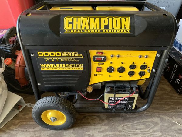 Champion 41532 7000W/9000W Remote Start Generator for Sale in West Palm ...