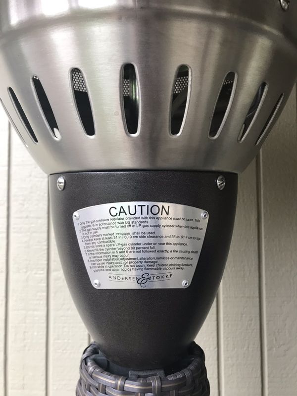 Anderson & Stokke Woven Wicker Patio Heater for Sale in WA