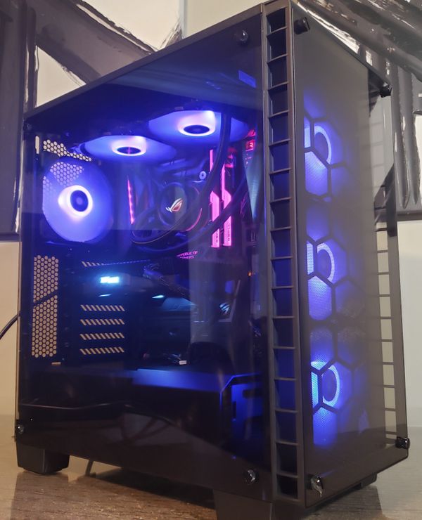 GAMING RGB COMPUTER PC intel I7-7700K RTX 2070 16GB DDR4 500GB SSD ...