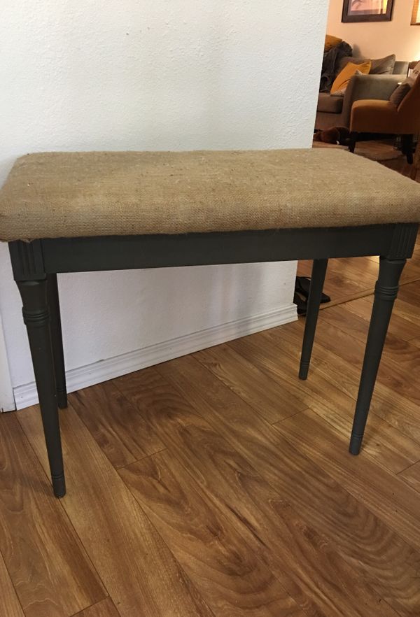 Refinished piano bench with storage for Sale in Tacoma, WA - OfferUp