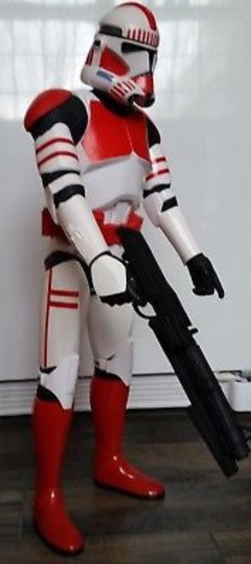 red clone trooper armor