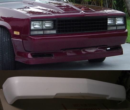 1978-1987 Chevrolet Malibu/Wagon/ElCamino Bumpers Fiberglass Roll Pans ...