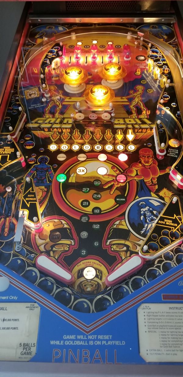 Gold Ball Pinball Machine for Sale in Las Vegas, NV - OfferUp