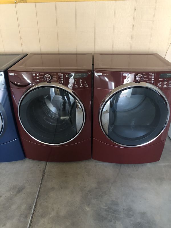 Washer And Dryer Electric Kenmore Elite He5t Super Capacity Plus Whit Warranty Delivery 1316