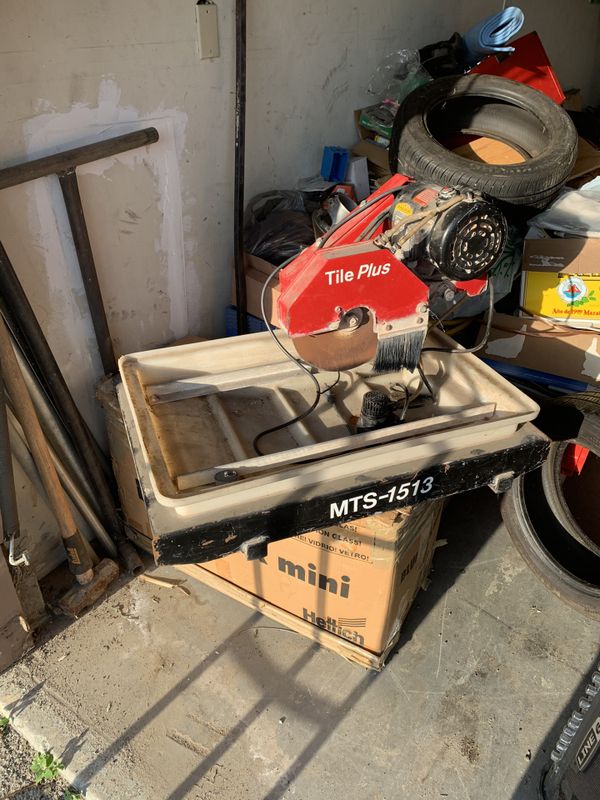 Miller Wet Tile Saw for sale or trade for Milwaukee Rotary Drill Only
