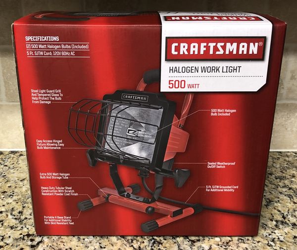 CRAFTSMAN 500-Watt Halogen Work Light for Sale in Mesa, AZ - OfferUp