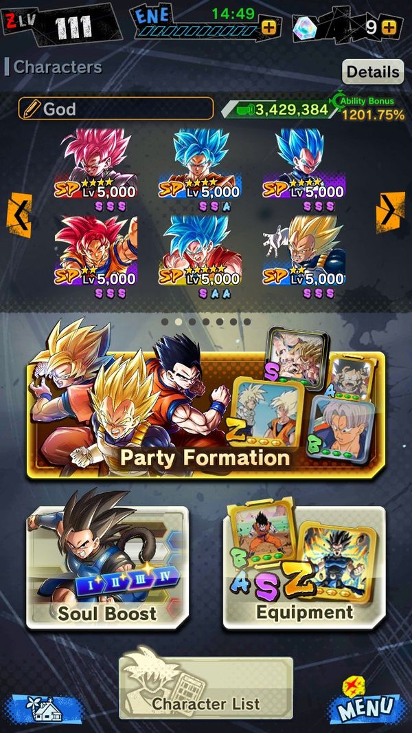 dragon ball legends accounts