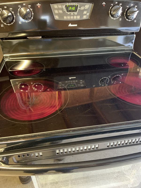 AMANA ELECTRIC GLASS TOP STOVE for Sale in Charlotte, NC OfferUp