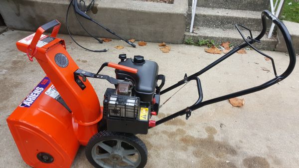 Ariens 520 snow blower 3650rpm 20