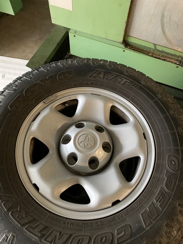 245/75/16 LT tires wheels Toyota 120/116 s wheels rims tires