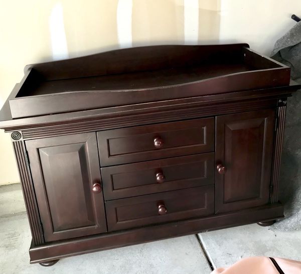 Babi Italia Pinehurst Dresser Changer Combo Espresso For Sale In Holly Springs Nc Offerup