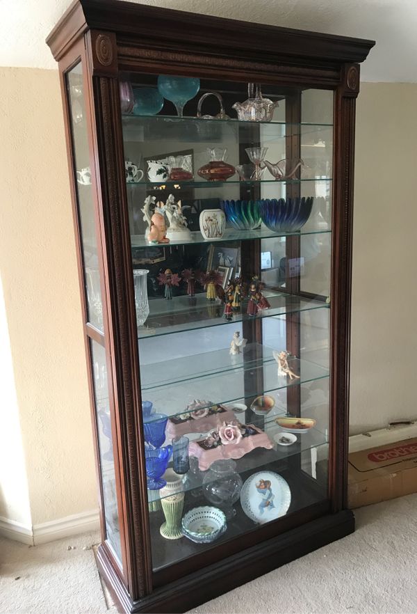pulaski curio cabinet for sale
