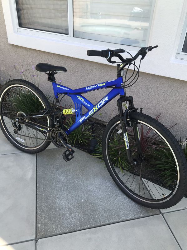 kent dual suspension mountain bike