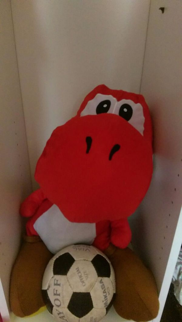 red yoshi stuffed animal