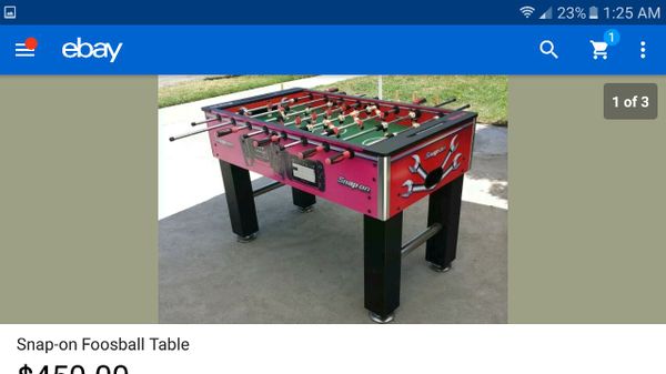 Snap On Foosball Table For Sale In San Jose Ca Offerup