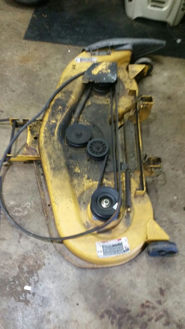 Cub cadet mower deck for Sale in Cortland, OH - OfferUp