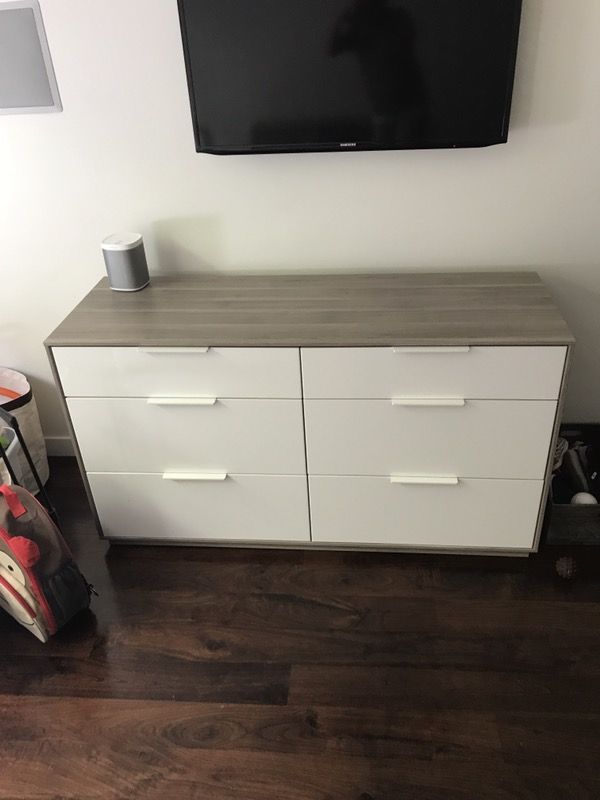 Rare Ikea Askvoll 6 Drawer Dresser For In Los Angeles Ca Offerup 125sold