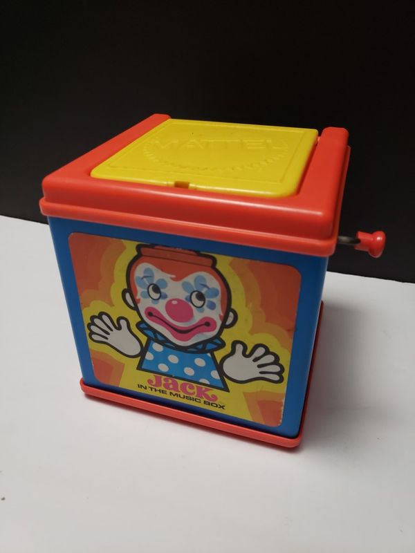 1971 mattel jack in the music box