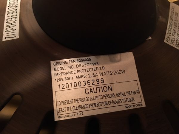 Harbor Breeze 52 Ceiling Fan For Sale In Valrico Fl Offerup