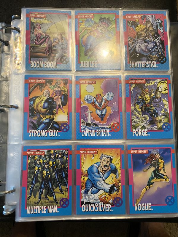 1992 Marvel X-Men Series 1 Jim Lee Trading Cards Complete 100 card set ...