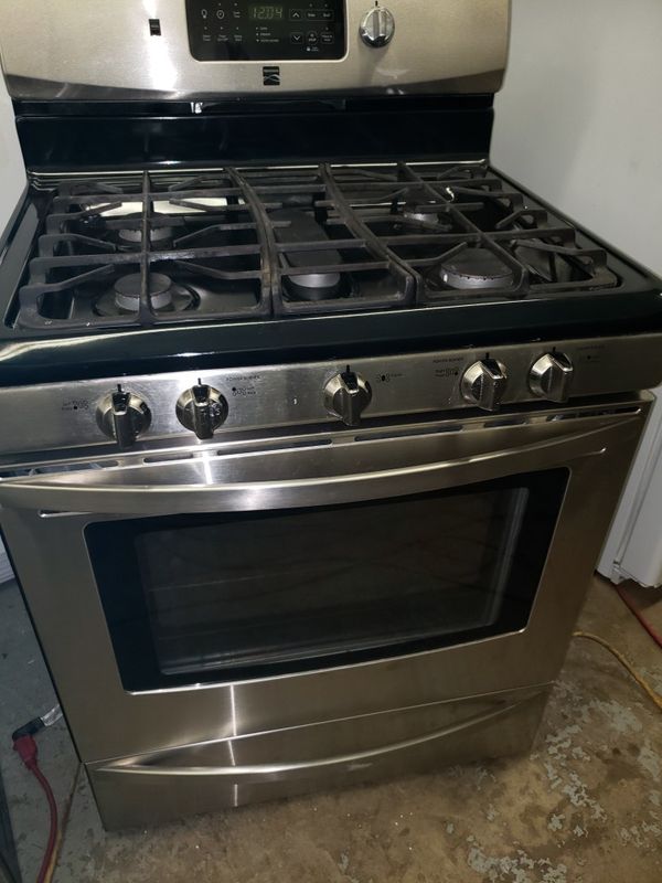 Kenmore stainless steel l convection gas stove for Sale in Chesapeake