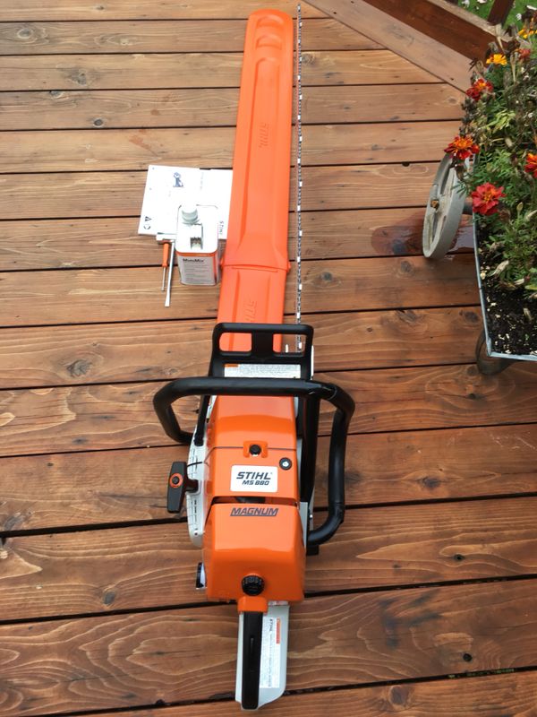 NEW Stihl MS 880 Magnum Chain Saw W/ 41" Chain For Sale In Lake Stevens ...