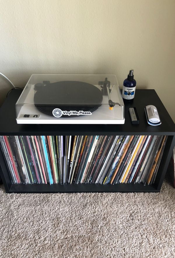 UTurn Orbit Record Player with built in pre amp and over 100 records and record for