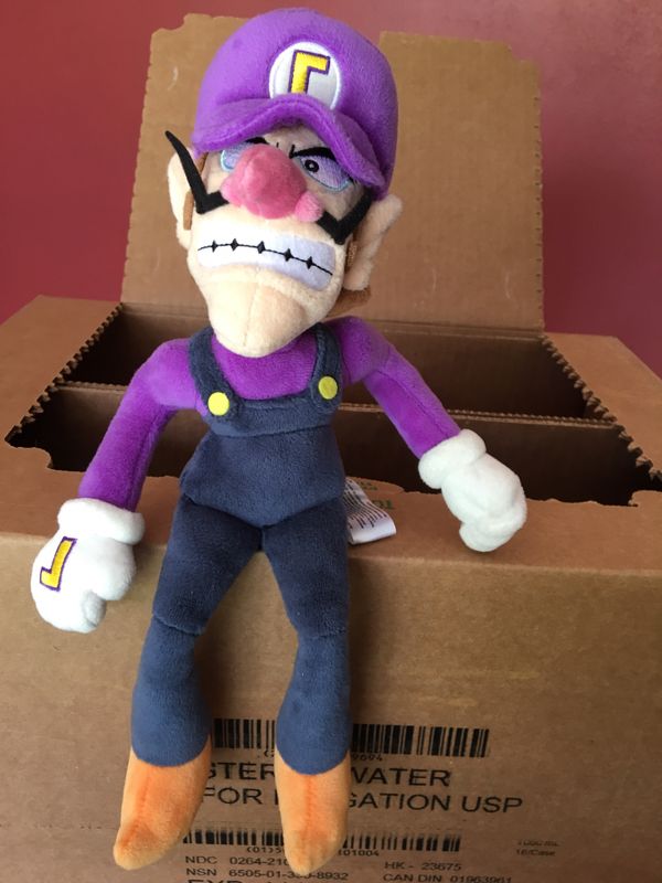 waluigi plush toy