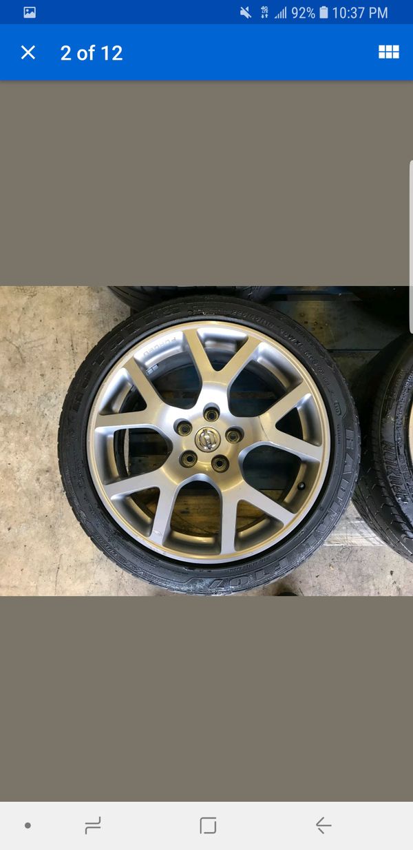 Used Nissan Altima SER 18inch Rims Wheels with Tires 5x114.3 for Sale in Fort Myers, FL OfferUp