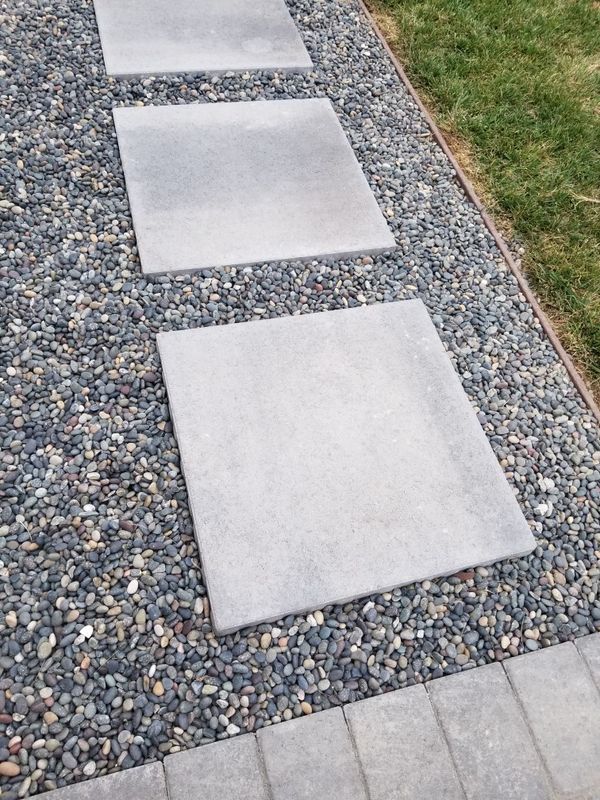 (13) 24x24 concrete pavers & gravel for Sale in Oceanside, CA - OfferUp