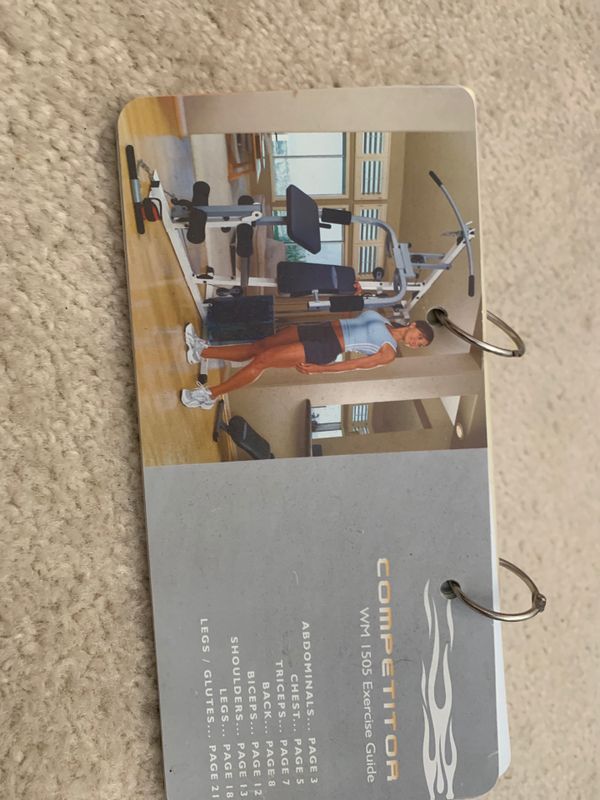 Impex Competitor Home gym Exercise machine WM1505 for Sale in Avondale