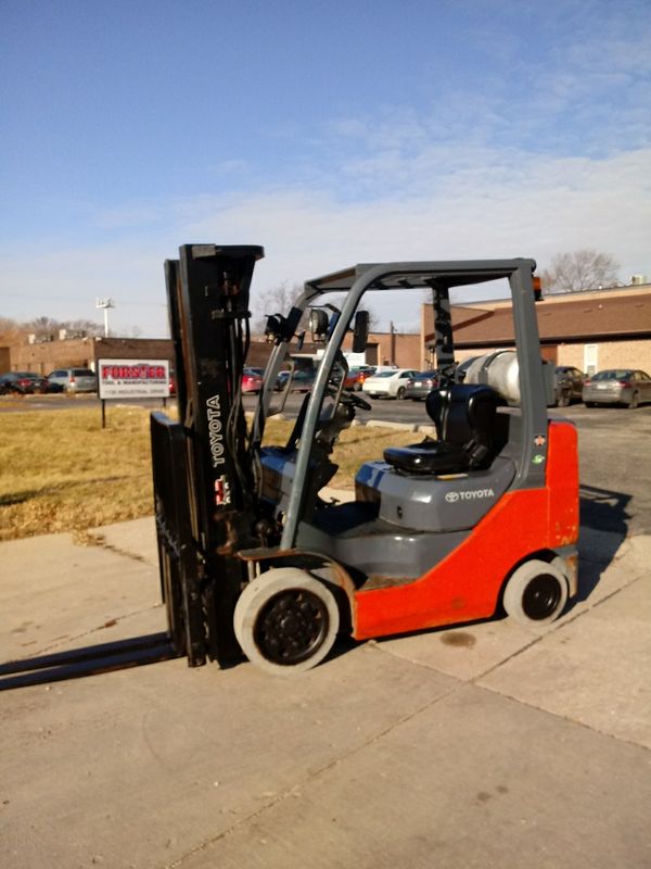 toyota forklift 5000 lb