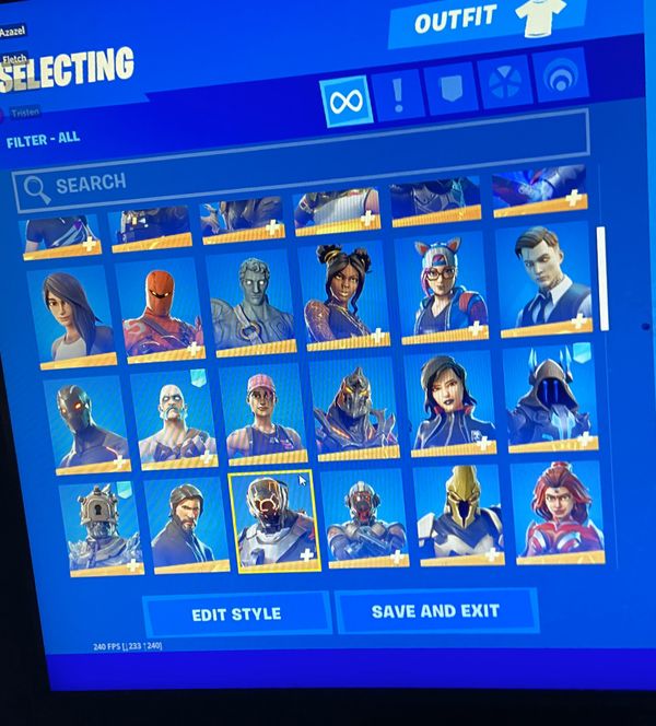 Stacked Fn Account 98 Skins For Sale In Snohomish, Wa - Offerup