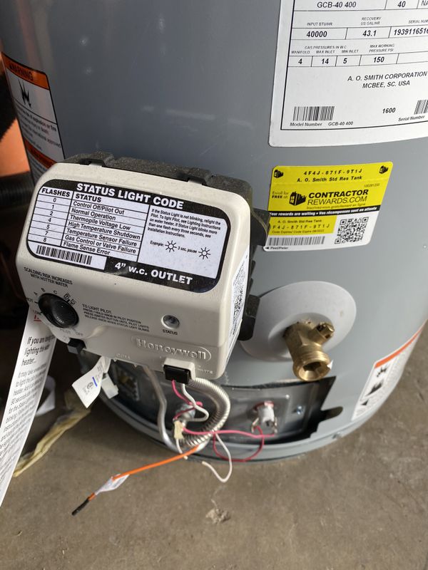 Ao Smith Proline Water Heater Pilot Light