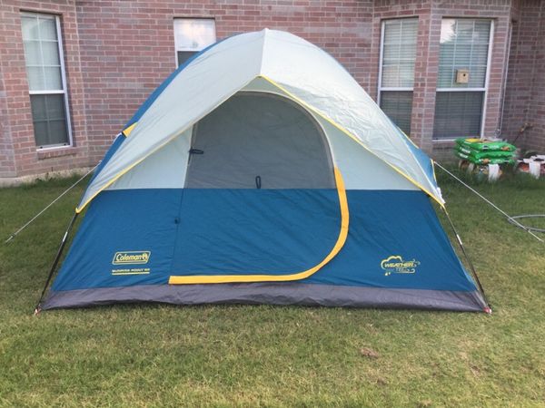 coleman sunrise point tent