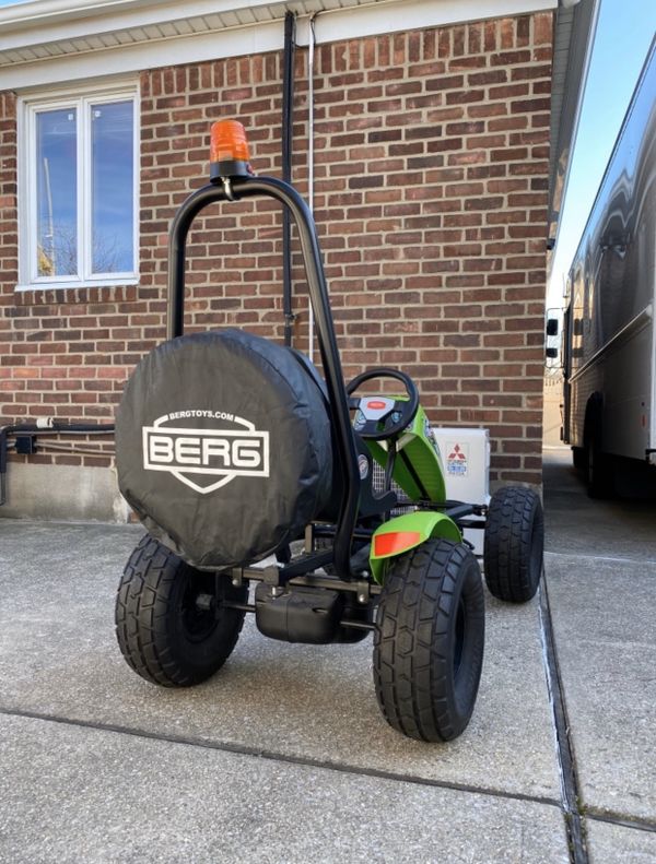 berg pedal car trailer