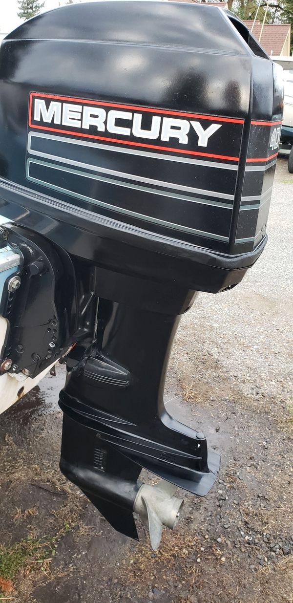 1994 Mercury 40 hp outboard motor for Sale in Tacoma, WA - OfferUp