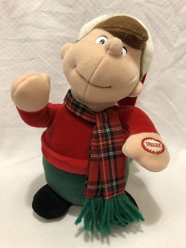 singing christmas plush