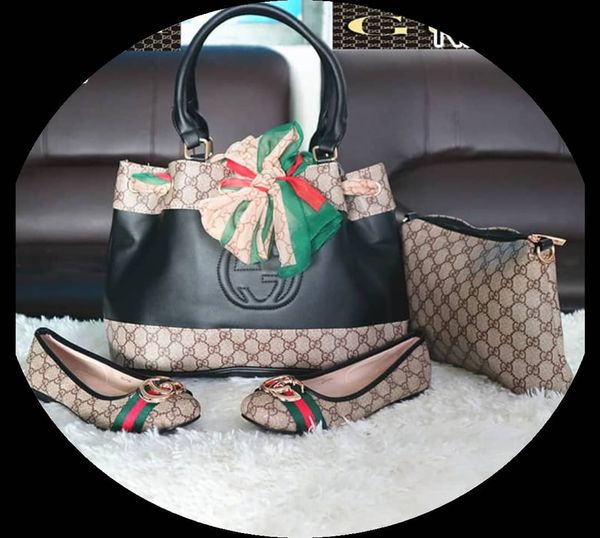gucci shoes and matching purse