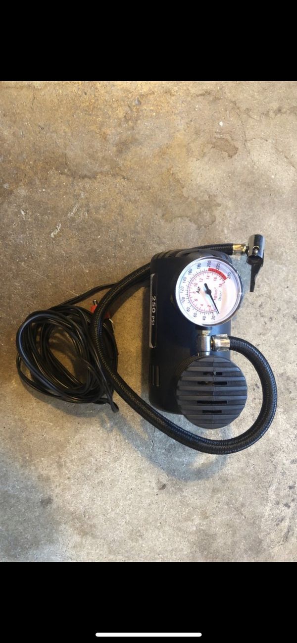 12Volt car tire pump, 250PSI - cigarette lighter plug for Sale in ...