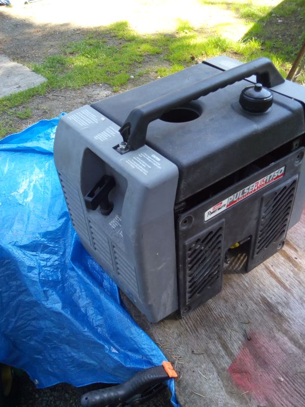 Generator, Coleman Powermate, pulse, plus 1750 portable generator for