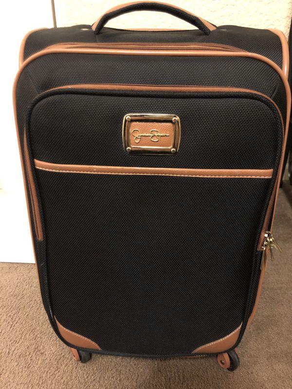 jessica simpson luggage purple