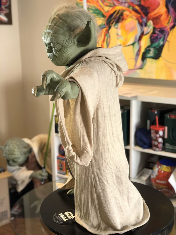 full size yoda statue