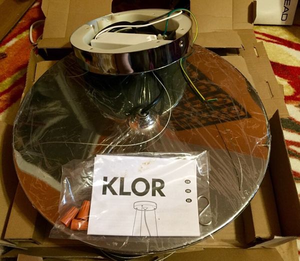 Ikea Klor Led Nickel Plated Pendant Lamp For In Arvada Co Offerup