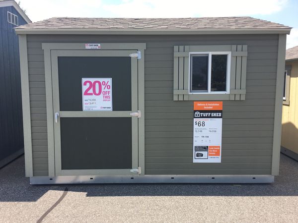 tuff shed tr-700 10x12 for sale in oklahoma city, ok - offerup