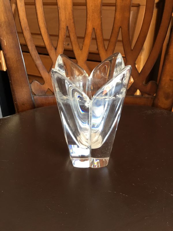 Vintage Orrefors Sweden Crystal Tulip Vase for Sale in Miramar, FL