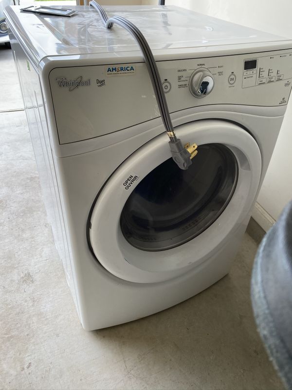 Washer and dryer set (used), Whirlpool, WFW70HEBW0 for Sale in Killeen, TX OfferUp
