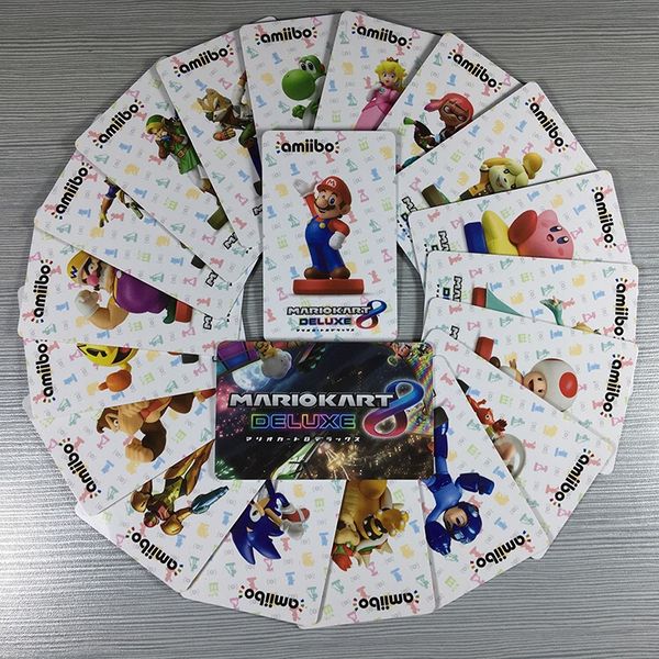 mario kart 8 deluxe amiibo cards